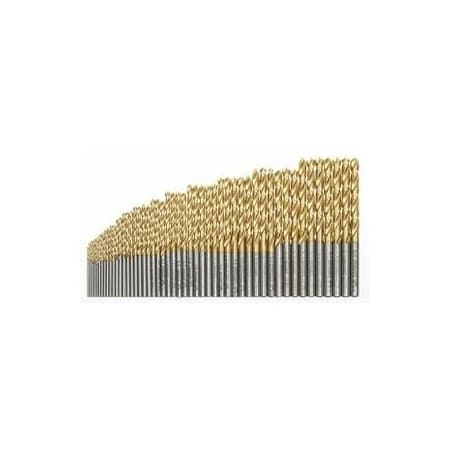 Holex Jobber drill set HSS No. 114360 as refill set, TiN, Type: 1-6 115265 1-6